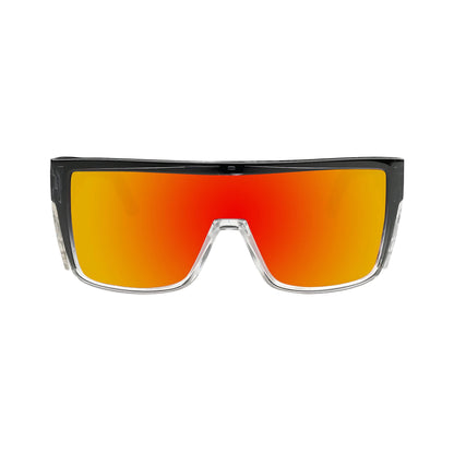 Buzz-Bomb Non-Polarized Safety Glasses - Fire Red