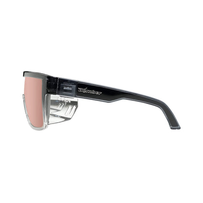 Buzz-Bomb Polarized Safety Glasses - Rose Gold