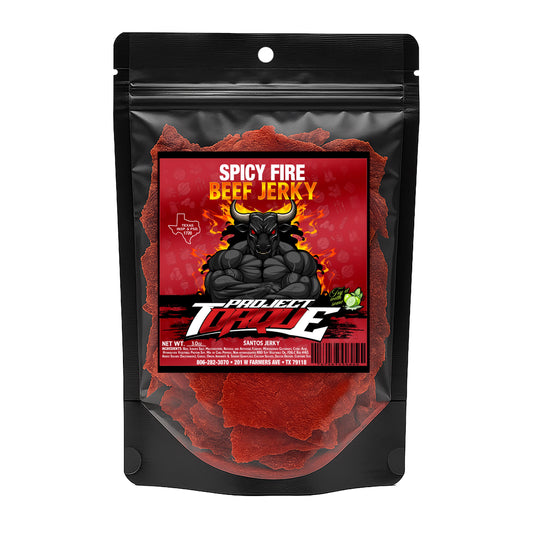 SPICY FIRE BEEF JERKY (CARNE SECA)
