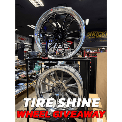 TIRE SHINE WHEEL GIVEAWAY