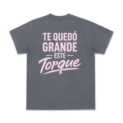 TE QUEDO GRANDE TEE - MINERAL GRAY