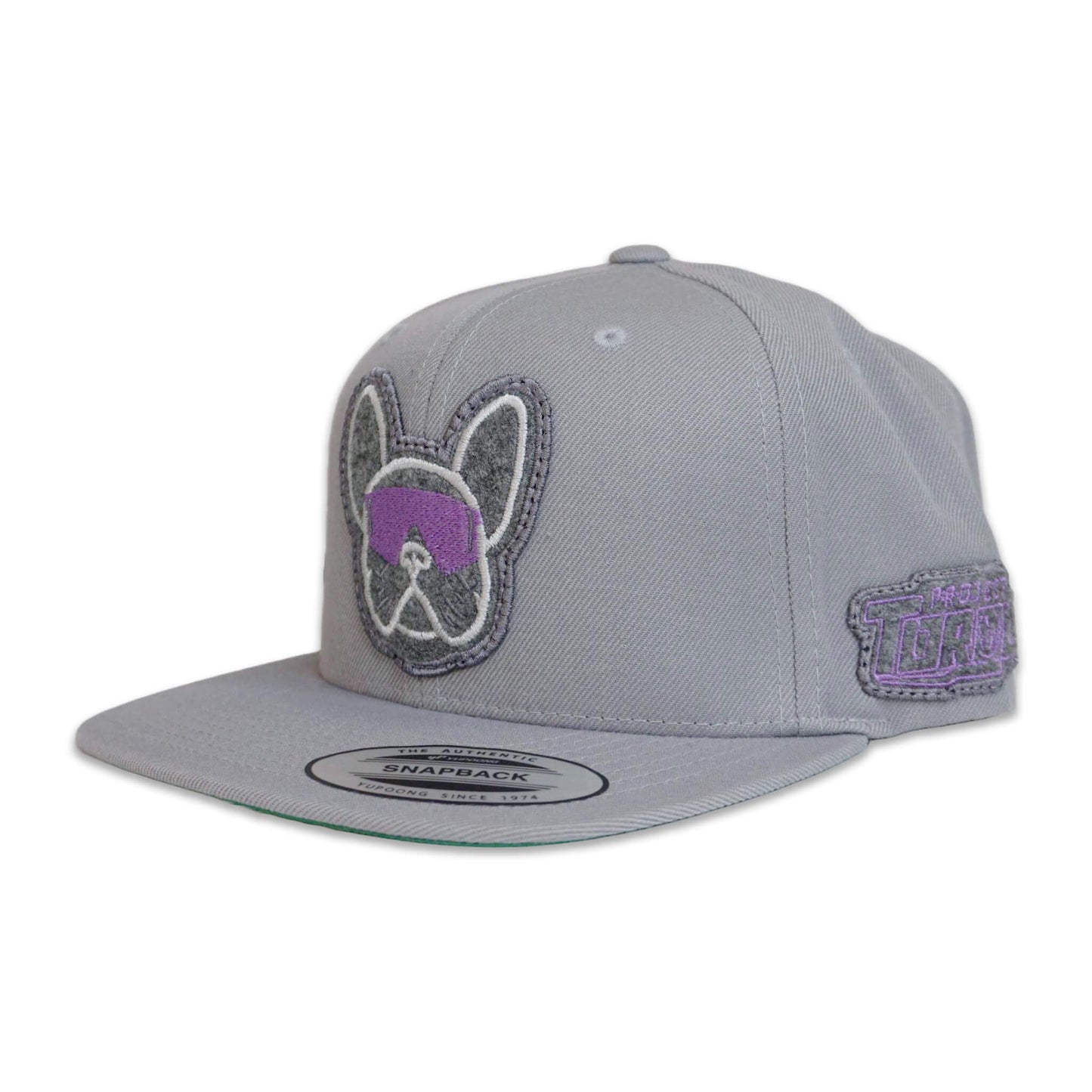 FRENCHIE BULL - LIGHT GREY HAT