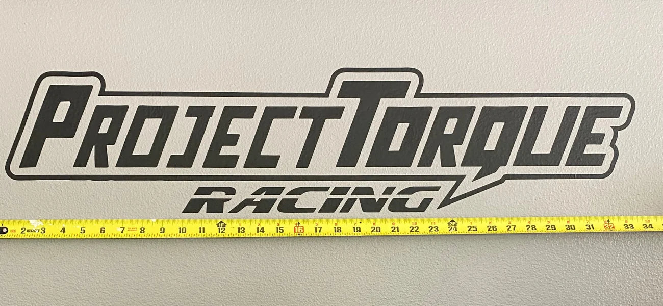 PROJECT TORQUE RACING WINDSHIELD DECAL