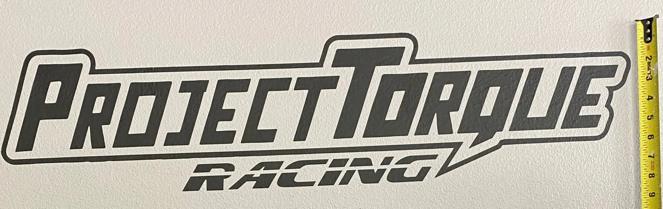 PROJECT TORQUE RACING WINDSHIELD DECAL